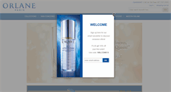Desktop Screenshot of orlane.com